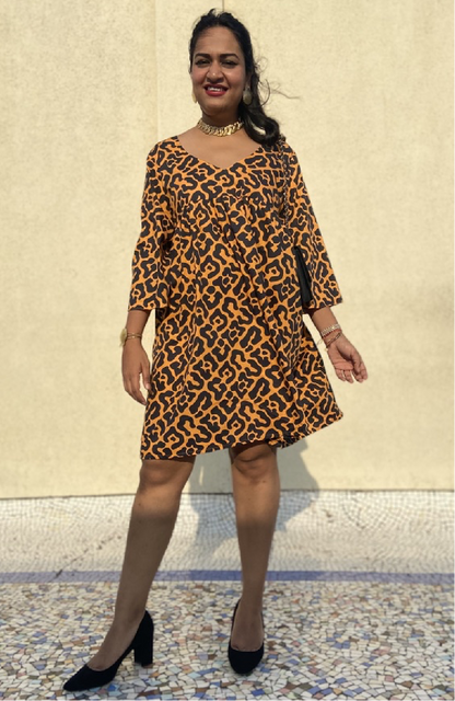 Princess Party Dress - Cheetah